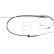 Cable, parking brake K14091 ABS, Thumbnail 2