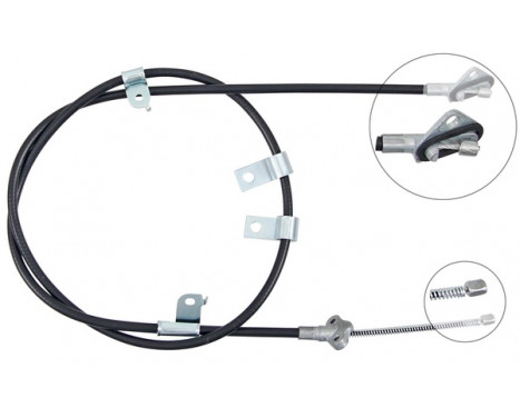 Cable, parking brake K14096 ABS Cable, parking brake K14096 ABS