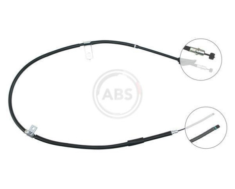 Cable, parking brake K14098 ABS, Image 3
