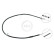 Cable, parking brake K14098 ABS, Thumbnail 3