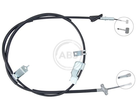 Cable, parking brake K14101 ABS, Image 2