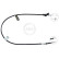 Cable, parking brake K14102 ABS, Thumbnail 2
