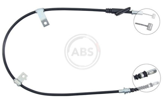 Cable, parking brake K14103 ABS, Image 2