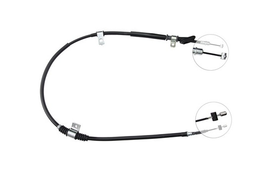 Cable, parking brake K14118 ABS, Image 2