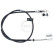 Cable, parking brake K14122 ABS, Thumbnail 2