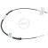 Cable, parking brake K14181 ABS, Thumbnail 2