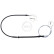 Cable, parking brake K14199 ABS, Thumbnail 2