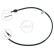 Cable, parking brake K14307 ABS, Thumbnail 3