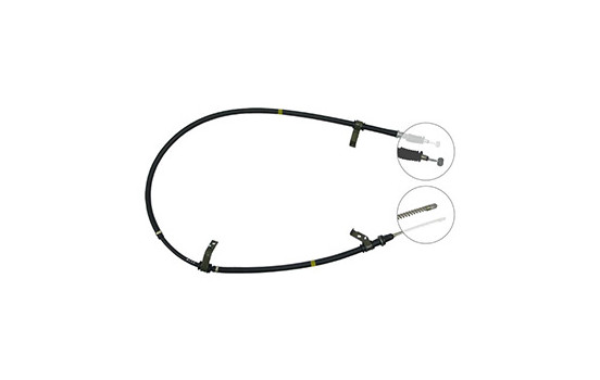 Cable, parking brake K14318 ABS, Image 2