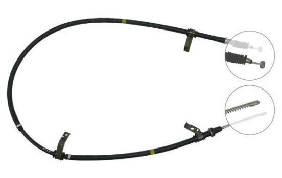 Cable, parking brake K14318 ABS