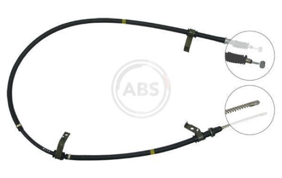 Cable, parking brake K14318 ABS, Image 3