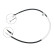 Cable, parking brake K14348 ABS, Thumbnail 2