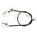 Cable, parking brake K14488 ABS, Thumbnail 3