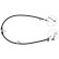 Cable, parking brake K14547 ABS, Thumbnail 2