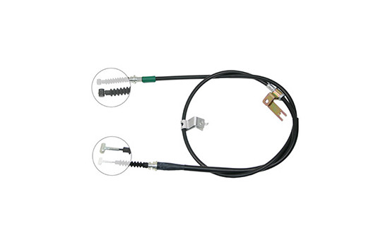 Cable, parking brake K14658 ABS, Image 2