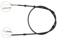 Cable, parking brake K14707 ABS