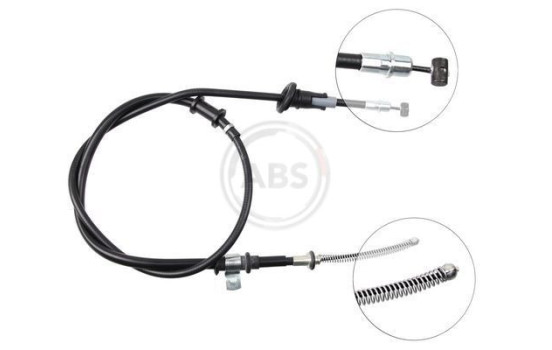 Cable, parking brake K14737 ABS, Image 3