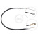 Cable, parking brake K14738 ABS, Thumbnail 3
