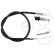 Cable, parking brake K14788 ABS, Thumbnail 3