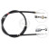 Cable, parking brake K14798 ABS, Thumbnail 3