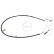 Cable, parking brake K14817 ABS, Thumbnail 3