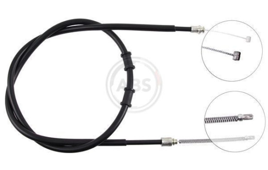 Cable, parking brake K14838 ABS, Image 3
