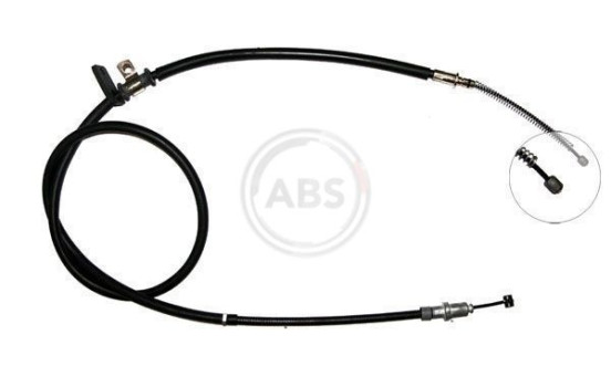 Cable, parking brake K14857 ABS, Image 3
