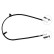 Cable, parking brake K14877 ABS, Thumbnail 2