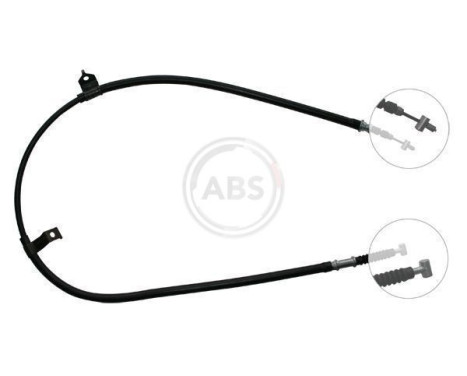Cable, parking brake K14877 ABS, Image 3