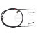 Cable, parking brake K14878 ABS, Thumbnail 3