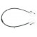 Cable, parking brake K14897 ABS