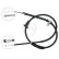 Cable, parking brake K14898 ABS, Thumbnail 3