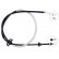 Cable, parking brake K15000 ABS