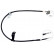 Cable, parking brake K15002 ABS