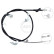 Cable, parking brake K15006 ABS, Thumbnail 2