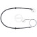 Cable, parking brake K15015 ABS