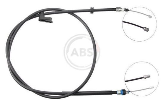 Cable, parking brake K15027 ABS, Image 3