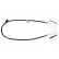Cable, parking brake K15067 ABS, Thumbnail 2
