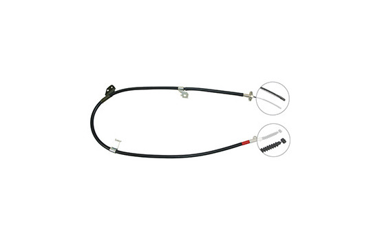 Cable, parking brake K15067 ABS, Image 2