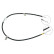 Cable, parking brake K15077 ABS, Thumbnail 2