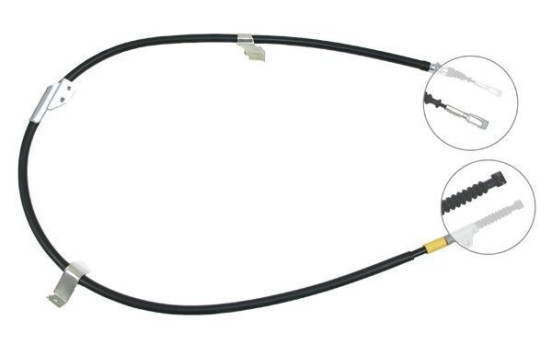 Cable, parking brake K15077 ABS