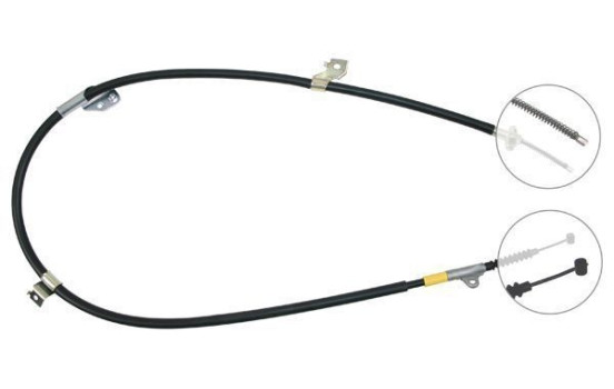 Cable, parking brake K15088 ABS