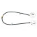 Cable, parking brake K15098 ABS, Thumbnail 2