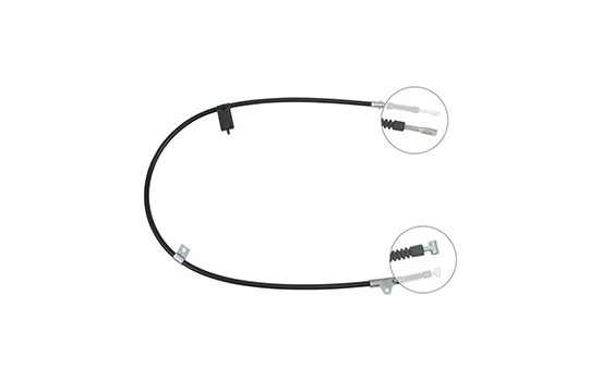 Cable, parking brake K15177 ABS, Image 2
