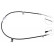 Cable, parking brake K15217 ABS, Thumbnail 2
