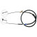 Cable, parking brake K15387 ABS, Thumbnail 2