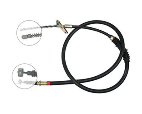 Cable, parking brake K15407 ABS, Image 2