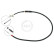 Cable, parking brake K15408 ABS, Thumbnail 3