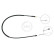 Cable, parking brake K15617 ABS, Thumbnail 3