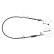 Cable, parking brake K15687 ABS, Thumbnail 2